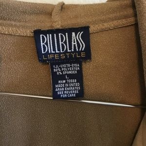 Bill Blass velvety fabric 2 piece new without tag